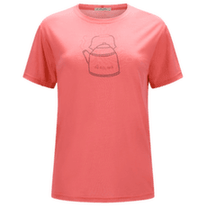 Tričko krátky rukáv Aclima LightWool 140 Classic Tee Kettle Women Sun Kissed Coral