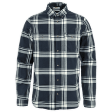 Košeľa dlhý rukáv Fjällräven ÖVIK LITE FLANNEL SHIRT MEN Dark Navy-Chalk White