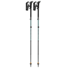 Palice Leki Makalu FX Carbon AS greenblue light-greenblue dark-black