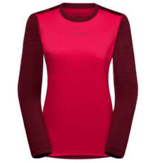 Tričko dlhý rukáv La Sportiva TOUR LONG SLEEVE Women Azalea/Redwood