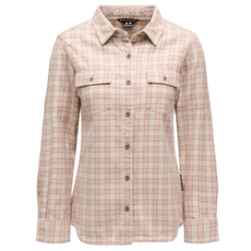 Košeľa dlhý rukáv Black Diamond Project Twill LS Shirt Women Chalk-Mineral Red