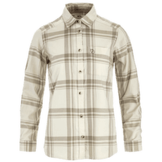 Košeľa dlhý rukáv Fjällräven ÖVIK LITE FLANNEL SHIRT WOMEN Chalk White-Fossil