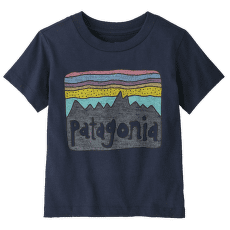 Tričko krátky rukáv Patagonia Fitz Roy Skies T-Shirt Kids New Navy