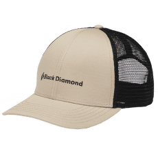 Šiltovka Black Diamond BD Trucker Hat Khaki-Black-BD Wordmark