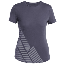 Tričko krátky rukáv Icebreaker Merino 125 Cool-Lite™ Sphere III SS Tee Peak Quest Women GRAPHITE