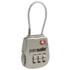 Zámok Pacsafe Prosafe 800 Combination Cable Padlock 705 SILVER
