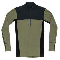 Tričko dlhý rukáv Devold Lauparen Merino 190 Zip Neck Men 284A INK/LICHEN/BLACK