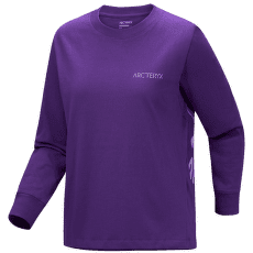Tričko dlhý rukáv Arcteryx Kragg Cotton Bird Crew LS Women Azalea / Aster