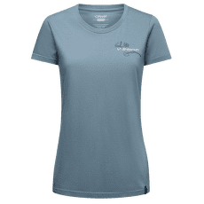 Tričko krátky rukáv La Sportiva CLIMB FLOWER T-SHIRT Women Limestone/Night Sky