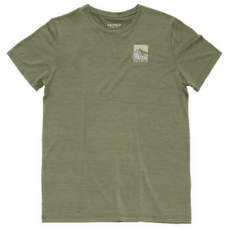Tričko krátky rukáv Devold Classic Summit Tee Men 404A LICHEN
