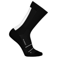 Ponožky Mammut TRAIL RUNNING LIGHTWEIGHT MERINO CREW SOCKS black-white 0047