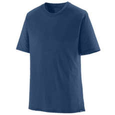 Tričko krátky rukáv Patagonia Cap Cool Merino Blend Shirt Men Clement Blue