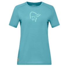 Tričko krátky rukáv Norrona femund equaliser merino T-Shirt Women Brittany Blue