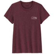 Tričko krátky rukáv Patagonia Cap Cool Trail Shirt - Stratapeaks Women Berry Fig