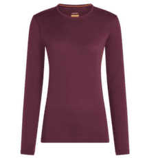 Tričko dlhý rukáv Icebreaker Oasis LS Crewe Women (104375) DK BERRY