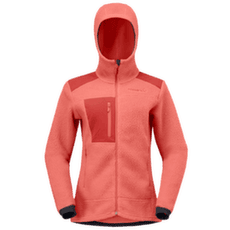 Bunda Norrona trollveggen warm3 Zip Hood Women Deep Sea Coral/Baked Apple