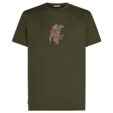 Tričko krátky rukáv Icebreaker Merino 150 Tech Lite SS Tee Bear Catch Men DK LODEN