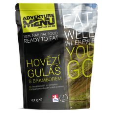 Strava Adventure Menu Hovězí guláš s bramborem
