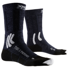 Ponožky X-Bionic Trek X Merino Socks Midnight Blue/Arctic White