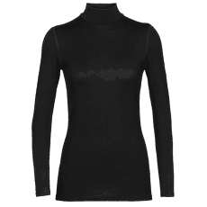 Tričko dlhý rukáv Icebreaker 260 Tech LS Turtleneck Women Black