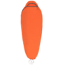 Vložka do spacáku Sea to Summit Reactor Extreme Sleeping Bag Liner - Mummy w/ Drawcord Standard Spicy Orange