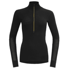 Tričko dlhý rukáv Devold Wool Mesh 190 Zip Neck Women 960A CAVIAR