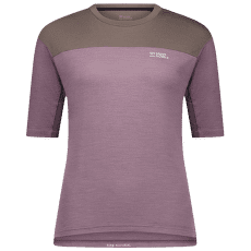 Tričko krátky rukáv Mons Royale Diversion Merino Bike Jersey Short Sleeve Mauve / Iron