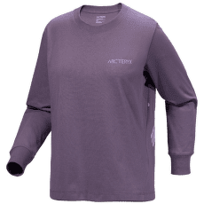Tričko dlhý rukáv Arcteryx Kragg Cotton Bird Crew LS Women Lt Moondrop