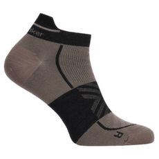 Ponožky Icebreaker Merino Run+Ultralight Micro Men PORCINI/BLACK