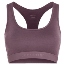 Podprsenka Icebreaker Merino 125 ZoneKnit Racerback Bra Women GREY PLUM