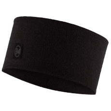 Čelenka Buff MERINO WIDE HEADBAND SOLID SOLID BLACK