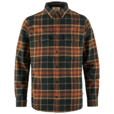 Košeľa dlhý rukáv Fjällräven Övik Twill Shirt Men Autumn Leaf-Dark Navy