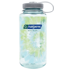 Fľaša Nalgene Wide Mouth Sustain 1000 ml Seafoam w/Platinum Blue Tie Dye