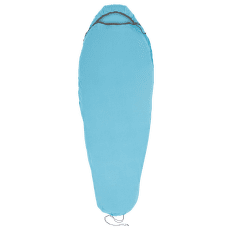 Vložka do spacáku Sea to Summit Breeze Sleeping Bag Liner - Mummy w/ Drawcord - standard Blue Atoll