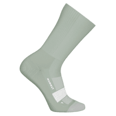 Ponožky Mammut All-Mountain Targeted Cushion Merino Crew Socks 1315 silver sage-white