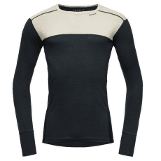 Tričko dlhý rukáv Devold Lauparen Merino 190 Shirt Men 010C RAW WHITE/INK/BLACK