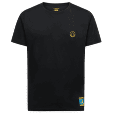Tričko krátky rukáv La Sportiva Climbing on the Moon T-Shirt Men Nero/Giallo