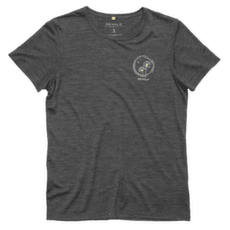 Tričko krátky rukáv Devold Active Spring Tee Women 940A ANTHRACITE