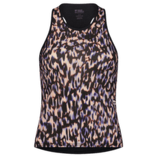 Tielko Mons Royale Bella Merino Tank Women Rock Leopard/Black