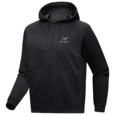 Mikina Arcteryx Emblem Fleece Full-Zip Hoody Men Black