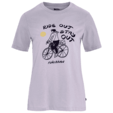 Tričko krátky rukáv Fjällräven HOJA IVÄG T-SHIRT WOMEN Lavender Mist