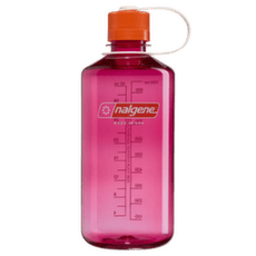 Fľaša Nalgene Narrow-Mouth 1000 mL Sustain Fuchsia Purple w/Flame