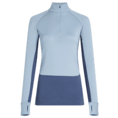 Tričko dlhý rukáv Icebreaker Merino 260 ZoneKnit™ LS Half Zip Women DAWN/ZINCBLUE/CB
