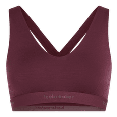 Podprsenka Icebreaker Merino 125 Cool-Lite Sprite Racerback Bra Women DK BERRY