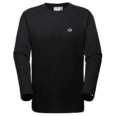 Tričko dlhý rukáv Mammut Waffle Longsleeve black 0001