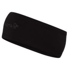 Čelenka Norrona /29 warmwool2 Headband Caviar Black