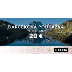 HUDY Darčeková poukážka 20 €