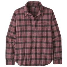 Košeľa dlhý rukáv Patagonia LIGHTWEIGHT FJORD FLANNEL SHIRT Women Evergreen Fjord: Berry Fig
