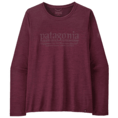 Tričko dlhý rukáv Patagonia LONG-SLEEVED CAP COOL DAILY SHIRT - HUT TRIPPER Women Berry Fig - Light Berry Fig X-Dye