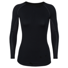 Tričko dlhý rukáv Icebreaker Zone LS Crewe Women (104426) Black/Mineral